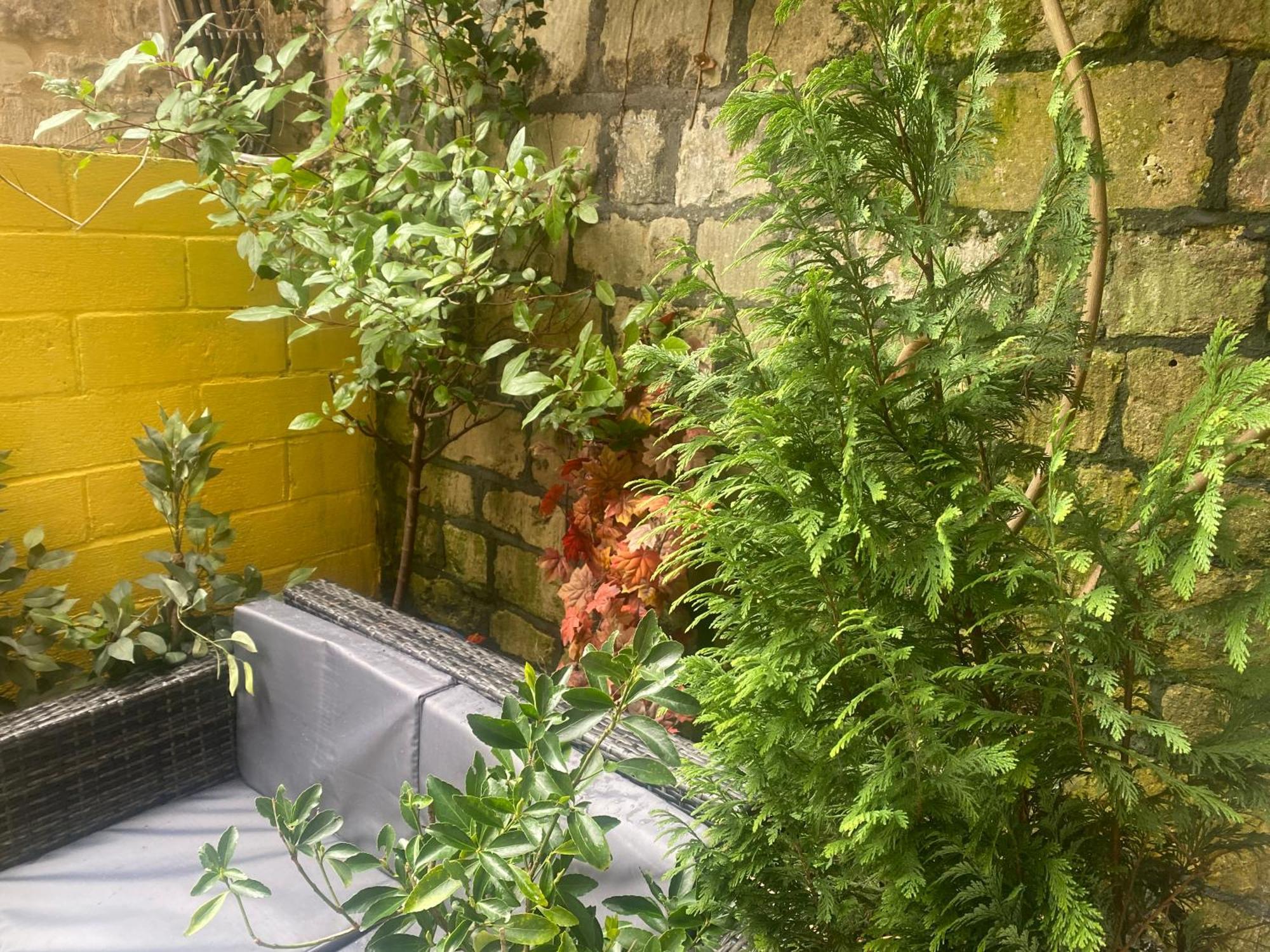 Quiet Lower Floor 2 Bed City Apartment With Private Patio Garden Bath Exterior foto